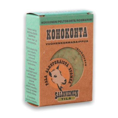 Saloniemen tila Kohokohta nokkonen/peltokorte/rosmariini-saippua 100g