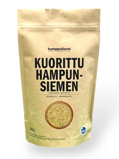 Hamppufarmi Kuorittu hampunsiemen 250g