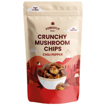Forestly foods Crunchy mushroom snack Chili 50g