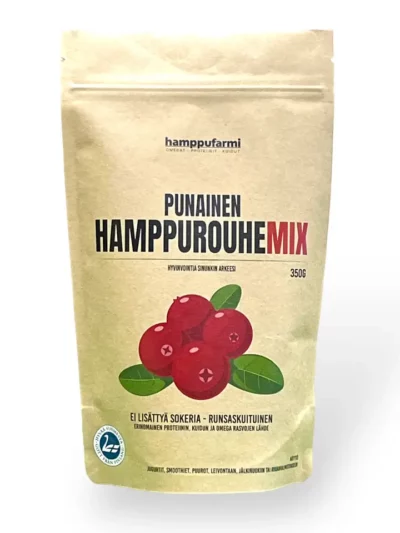 Hamppufarmi Punainen HamppurouheMix 350g