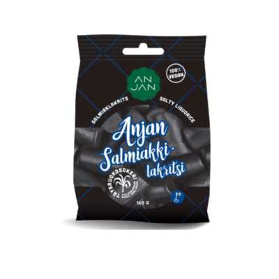 Anjan Salmiakkilakritsi 160g