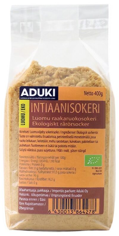 Aduki Intiaanisokeri 400g