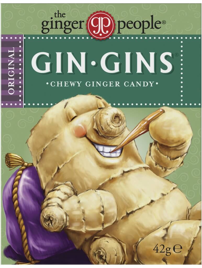 The ginger people Gin Gins Inkiväärimakeinen 42g