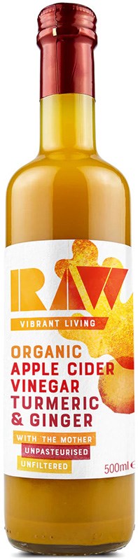 Raw Omenasiiderietikka kurkuma & inkivääri 500ml