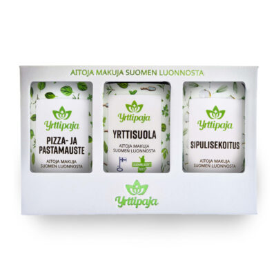 Yrttipaja Keittiön suosikit - maustelahjapakkaus 3 kpl