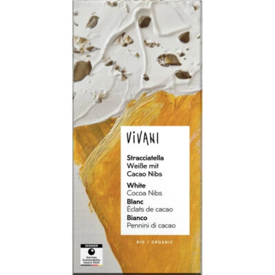Vivani Stracciatella valkosuklaa 80g