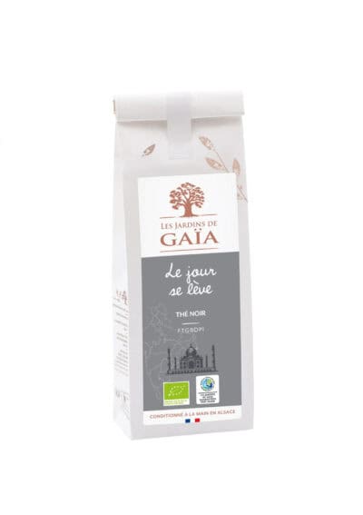 Les Jardins de Gaïa Luomu Musta Assam tee It's a New Day  100g